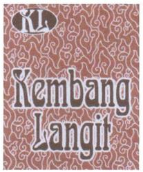 Trademark KEMBANG LANGIT + LOGO KL