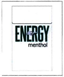 Trademark ENERGY MENTHOL