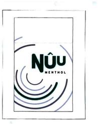 Trademark NUU MENTHOL