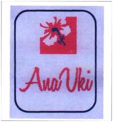 Trademark ANAVKI + LUKISAN BUNGA