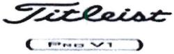 Trademark TITLEIST & PRO V1