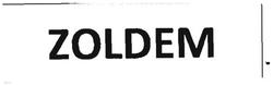 Trademark ZOLDEM