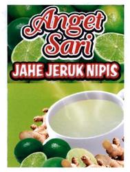 Trademark ANGET SARI JAHE JERUK NIPIS