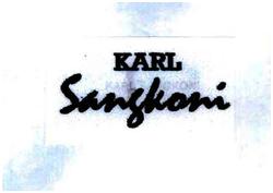 Trademark KARL SANGKONI