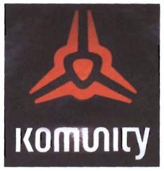 Trademark KOMUNITY + LOGO