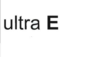 Trademark ULTRA E