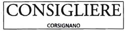 Trademark CONSIGLIERE CORSIGNANO