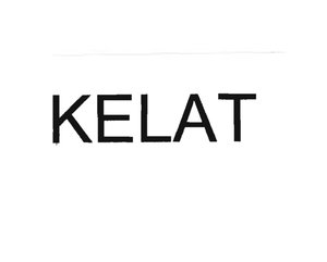 Trademark KELAT