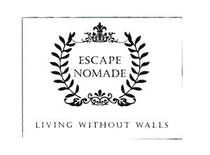 Trademark ESCAPE NOMADE LIVING WITHOUT WALL S + LOGO