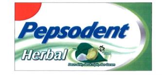 Trademark PEPSODENT HERBAL