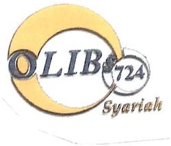 Trademark OLIBs 724 Syariah , Logo, Komposisi Warna