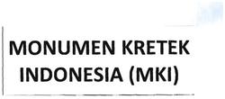 Trademark MONUMEN KRETEK INDONESIA (MKI)