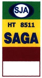 Trademark SAGA SJA