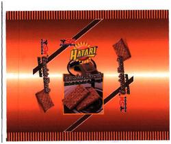 Trademark HATARI Chocolate biscuits