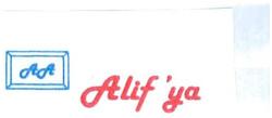 Trademark Alif' ya + Logo