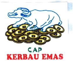 Trademark KERBAU EMAS + LUKISAN KERBAU