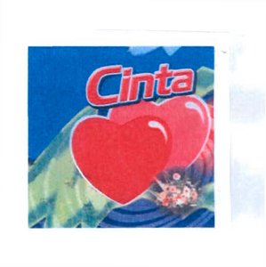 Trademark CINTA + LUKISAN 2 BUAH HATI DAN BUNGA