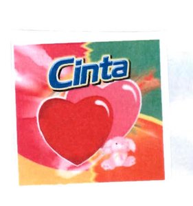 Trademark CINTA + LUKISAN 2 BUAH HATI DAN BONEKA