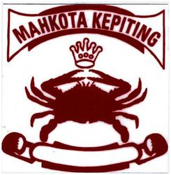 Trademark MAHKOTA KEPITING