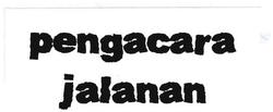 Trademark PENGACARA JALANAN