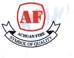 Trademark AF ACHUAN FIRE SYMBOL OF QUALITY