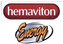 Trademark HEMAVITON ENERGY