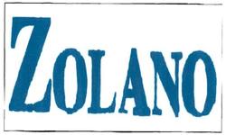 Trademark ZOLANO DAN LOGO