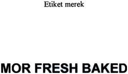 Trademark MOR FRESH BAKED