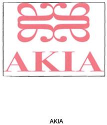 Trademark AKIA+LOGO