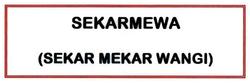 Trademark SEKARMEWA