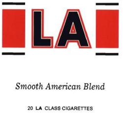 Trademark LA SMOOTH AMERICAN BLEND SMOOTH AMERICAN BLEND