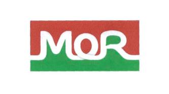 Trademark MOR + logo