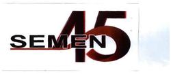 Trademark SEMEN 45