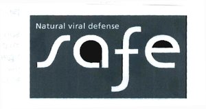 Trademark Natural viral defense SAFE