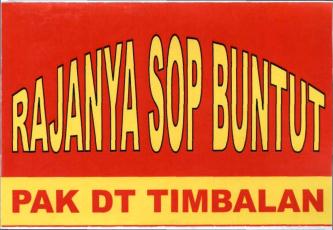 Trademark RAJANYA SOP BUNTUT PAK DT TIMBALAN