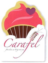 Trademark CARAFEL FROM HOME WE BRING IT TO YOU + LUKISAN KUE