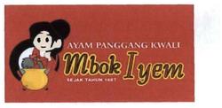 Trademark MBOK IYEM + LUKISAN WANITA