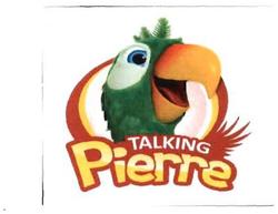 Trademark TALKING PIERRE + LOGO + GAMBAR