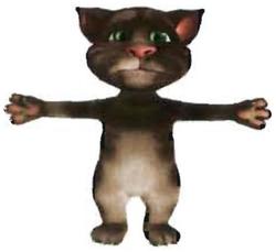 Trademark LUKISAN KUCING TALKING TOM