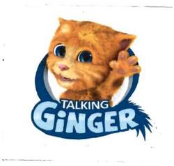 Trademark TALKING GINGER + LOGO + GAMBAR