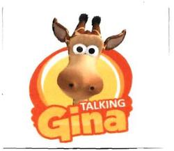 Trademark TALKING GINA + LOGO + GAMBAR