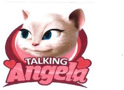 Trademark TALKING ANGELA + GAMBAR KUCING