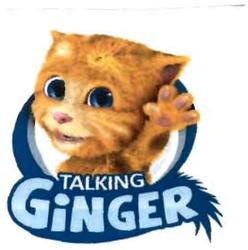 Trademark TALKING GINGER + LOGO + GAMBAR