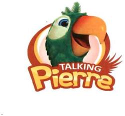 Trademark TALKING PIERRE + LOGO + GAMBAR