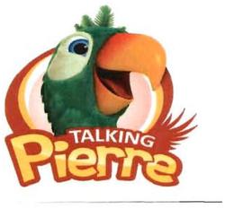 Trademark TALKING PIERRE + LOGO + GAMBAR