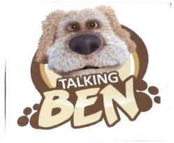 Trademark TALKING BEN + LOGO + GAMBAR