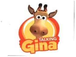 Trademark TALKING GINA + LOGO + GAMBAR