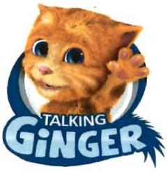 Trademark TALKING GINGER + LOGO + GAMBAR