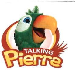 Trademark TALKING PIERRE + LOGO + GAMBAR