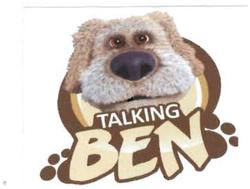 Trademark TALKING BEN + GAMBAR ANJING